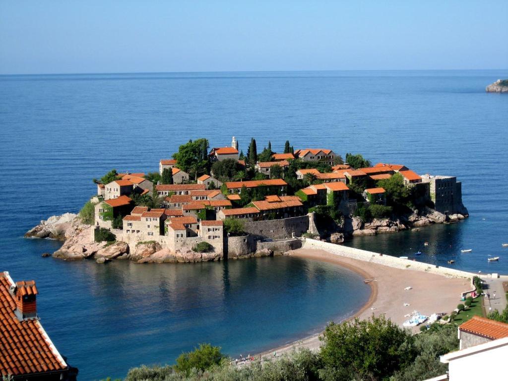 Apartments Vuksic Sveti Stefan Exterior foto